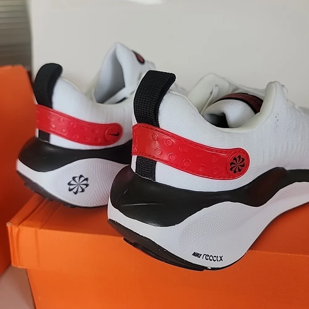 Nike ReactX Infinity Run 4 'White Light Crimson DR2665-100 Women's Shoes New - Picture 13 of 15
